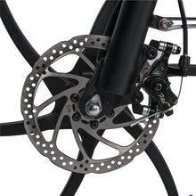 Charger l'image dans la galerie, SAMEBIKE 20LVXD30 de 20 pouces, batterie 10 Ah, Shimano 7 vitesses, moteur 350 W, vitesse maximale 35 km/h, éclairage avant LED en alliage d'aluminium, hauteurs réglables - Blanc ou noir