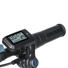Charger l'image dans la galerie, SAMEBIKE 20LVXD30 de 20 pouces, batterie 10 Ah, Shimano 7 vitesses, moteur 350 W, vitesse maximale 35 km/h, éclairage avant LED en alliage d'aluminium, hauteurs réglables - Blanc ou noir