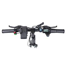 Charger l'image dans la galerie, SAMEBIKE 20LVXD30 de 20 pouces, batterie 10 Ah, Shimano 7 vitesses, moteur 350 W, vitesse maximale 35 km/h, éclairage avant LED en alliage d'aluminium, hauteurs réglables - Blanc ou noir