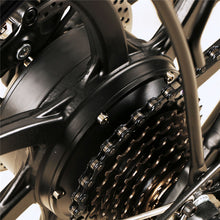 Charger l'image dans la galerie, SAMEBIKE 20LVXD30 de 20 pouces, batterie 10 Ah, Shimano 7 vitesses, moteur 350 W, vitesse maximale 35 km/h, éclairage avant LED en alliage d'aluminium, hauteurs réglables - Blanc ou noir