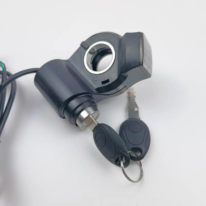 Kugoo Kirin M4 Pro Elektroroller Netzschalterschloss mit Schlüssel Zündungsvoltmeter
