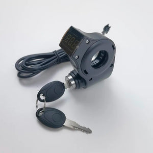 Kugoo Kirin M4 Pro Elektroroller Netzschalterschloss mit Schlüssel Zündungsvoltmeter