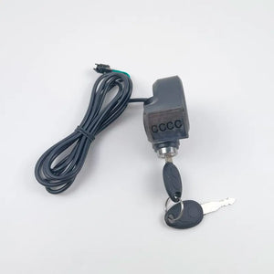 Kugoo Kirin M4 Pro Elektroroller Netzschalterschloss mit Schlüssel Zündungsvoltmeter
