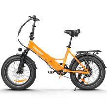 Load image into Gallery viewer, SAMEBIKE LOTDM200-II Folding Electric Bike, 750W Motor, 48V 13Ah Removable Battery, 20 x 4.0 Inch Fat Tire, 40km/h Max Speed, 80km Range, Dual Suspension System, Mechanical Disc Brakes