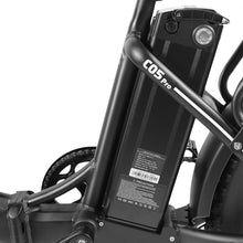 Laden Sie das Bild in den Galerie-Viewer, SAMEBIKE C05 Pro Elektrofahrrad, 500 W Motor, 36 V 13 Ah Akku, 20 x 4 Zoll Reifen, Höchstgeschwindigkeit 35 km/h, maximale Reichweite 70 km, mechanische Scheibenbremsen, Shimano 7 Gänge