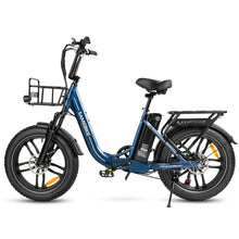 Laden Sie das Bild in den Galerie-Viewer, SAMEBIKE C05 Pro Elektrofahrrad, 500 W Motor, 36 V 13 Ah Akku, 20 x 4 Zoll Reifen, Höchstgeschwindigkeit 35 km/h, maximale Reichweite 70 km, mechanische Scheibenbremsen, Shimano 7 Gänge