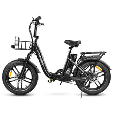 Laden Sie das Bild in den Galerie-Viewer, SAMEBIKE C05 Pro Elektrofahrrad, 500 W Motor, 36 V 13 Ah Akku, 20 x 4 Zoll Reifen, Höchstgeschwindigkeit 35 km/h, maximale Reichweite 70 km, mechanische Scheibenbremsen, Shimano 7 Gänge