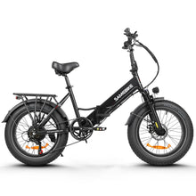Load image into Gallery viewer, SAMEBIKE LOTDM200-II Folding Electric Bike, 750W Motor, 48V 13Ah Removable Battery, 20 x 4.0 Inch Fat Tire, 40km/h Max Speed, 80km Range, Dual Suspension System, Mechanical Disc Brakes