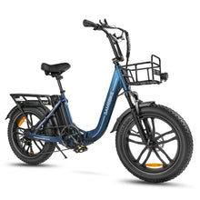 Laden Sie das Bild in den Galerie-Viewer, SAMEBIKE C05 Pro Elektrofahrrad, 500 W Motor, 36 V 13 Ah Akku, 20 x 4 Zoll Reifen, Höchstgeschwindigkeit 35 km/h, maximale Reichweite 70 km, mechanische Scheibenbremsen, Shimano 7 Gänge
