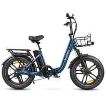 Laden Sie das Bild in den Galerie-Viewer, SAMEBIKE C05 Pro Elektrofahrrad, 500 W Motor, 36 V 13 Ah Akku, 20 x 4 Zoll Reifen, Höchstgeschwindigkeit 35 km/h, maximale Reichweite 70 km, mechanische Scheibenbremsen, Shimano 7 Gänge