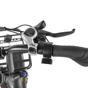 SAMEBIKE C05 Pro Elektrofahrrad, 500 W Motor, 36 V 13 Ah Akku, 20 x 4 Zoll Reifen, Höchstgeschwindigkeit 35 km/h, maximale Reichweite 70 km, mechanische Scheibenbremsen, Shimano 7 Gänge