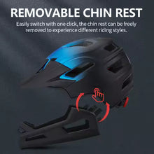 Charger l'image dans la galerie, Casque intégral respirant, ultra léger, équipement unisexe, trottinette, VTT, descente, tout-terrain, Taille M-L, 54-61cm