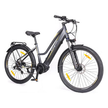 Load image into Gallery viewer, Eleglide C1 ST 27.5 inch Touring Bike with Ananda 250W Mid-Drive Motor, 14.5Ah Battery, 150km Max Range, Hydraulic Suspension &amp; Shimano 7-Speed ​​Hydraulic Disc Brakes - Black