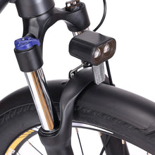 Load image into Gallery viewer, Eleglide C1 ST 27.5 inch Touring Bike with Ananda 250W Mid-Drive Motor, 14.5Ah Battery, 150km Max Range, Hydraulic Suspension &amp; Shimano 7-Speed ​​Hydraulic Disc Brakes - Black
