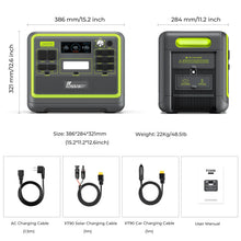 Charger l'image dans la galerie, FOSSiBOT F2400 – Station électrique portable 2 048 Wh | 2 400 W