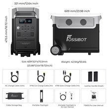 Laden Sie das Bild in den Galerie-Viewer, FOSSiBOT F3600 Pro – Station électrique portable 3 840 Wh | 3 600 W