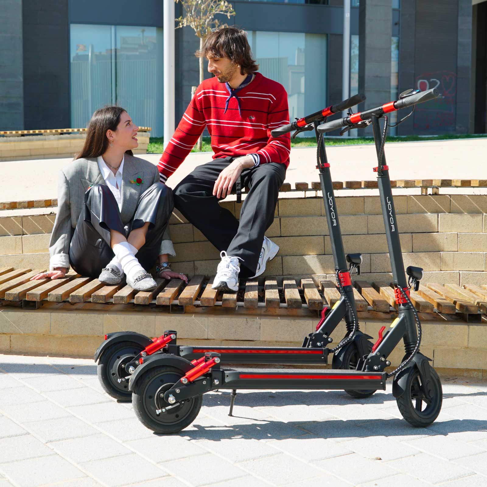 Joyor G5 – Trottinette électrique • 750 W (crête annoncée) · 55 km d’autonomie annoncée – photo 2