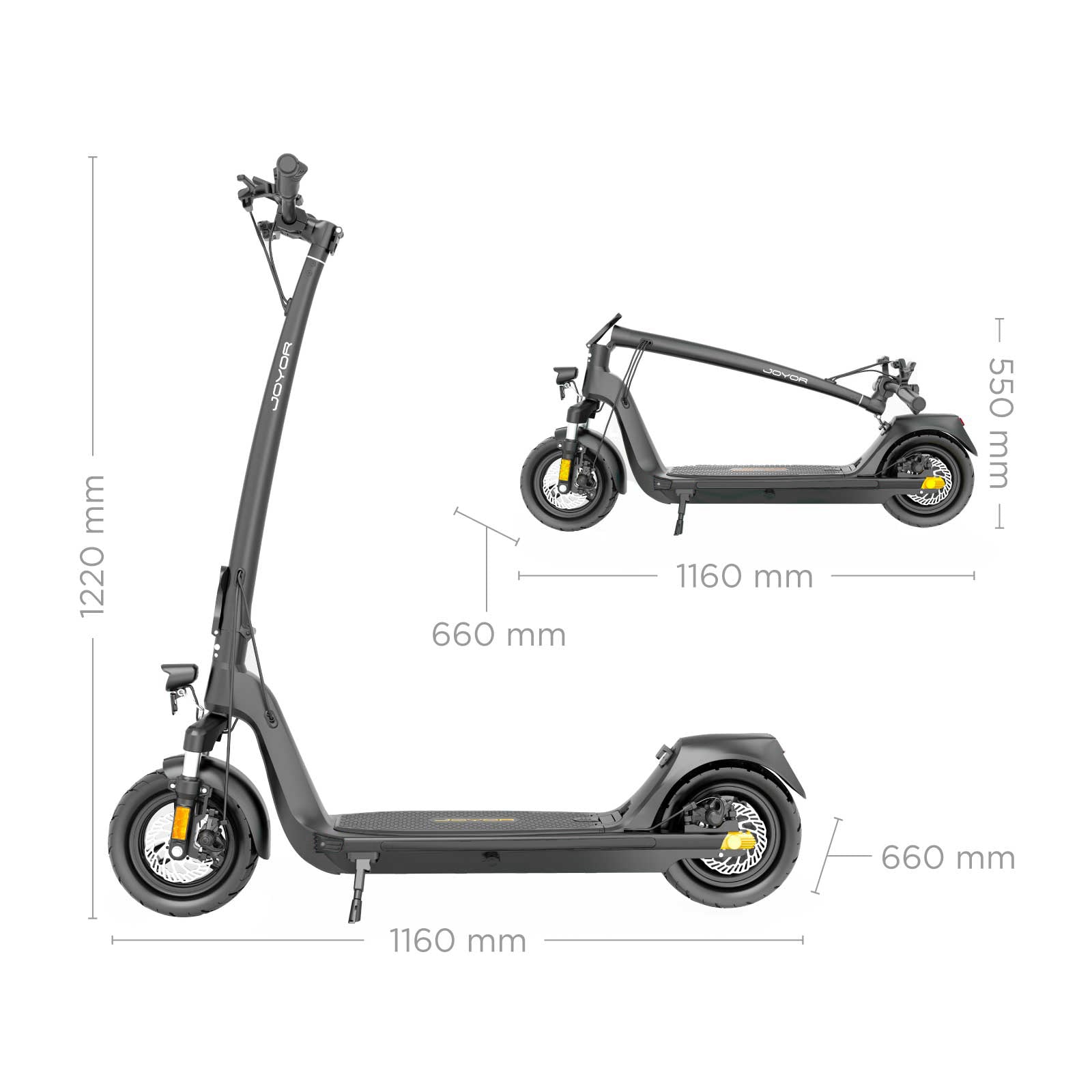 Joyor C10-E ABE – Trottinette électrique • 500 W · 40 km d’autonomie annoncée – photo 10