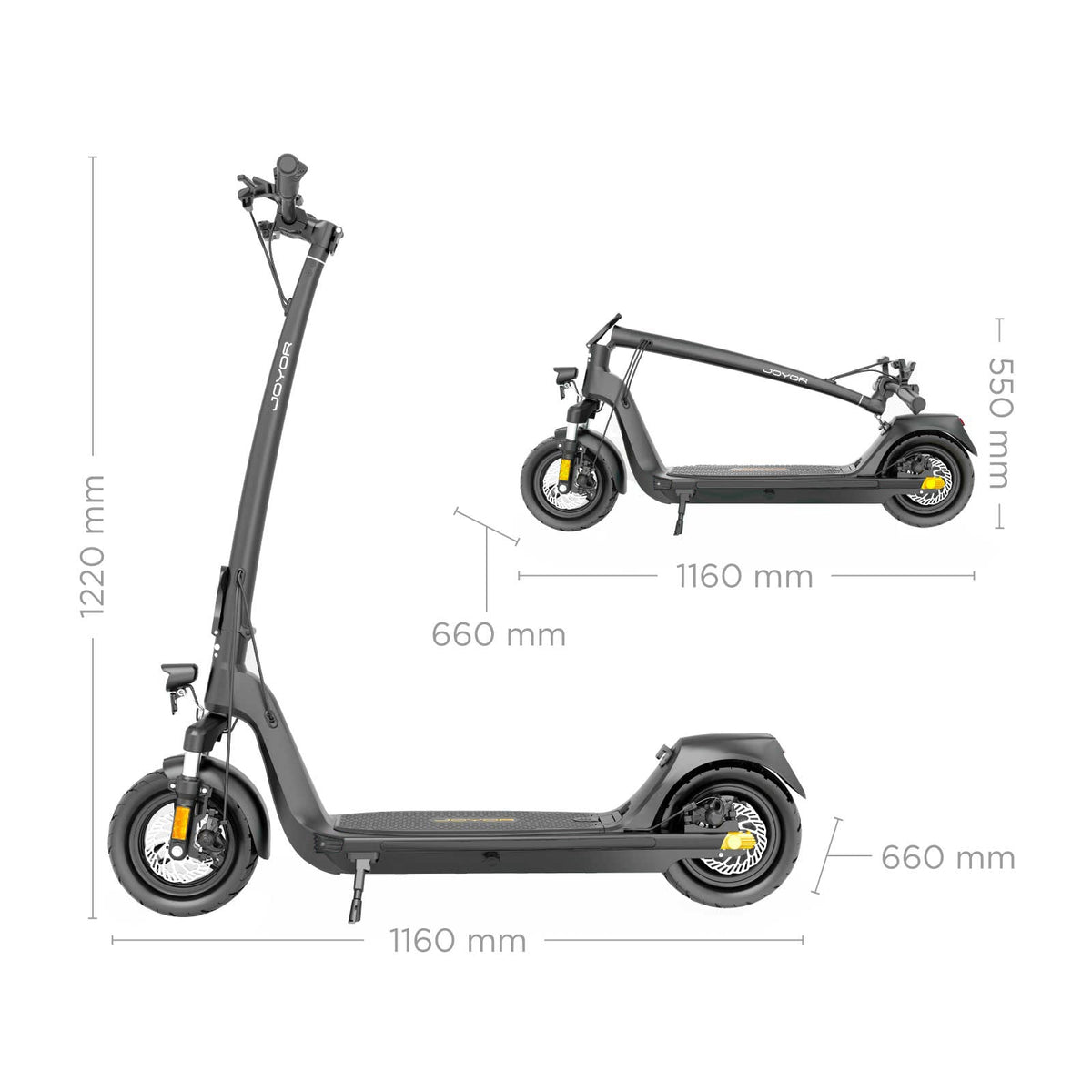 Joyor C10-E ABE – Trottinette électrique • 500 W · 40 km d’autonomie annoncée – photo 10