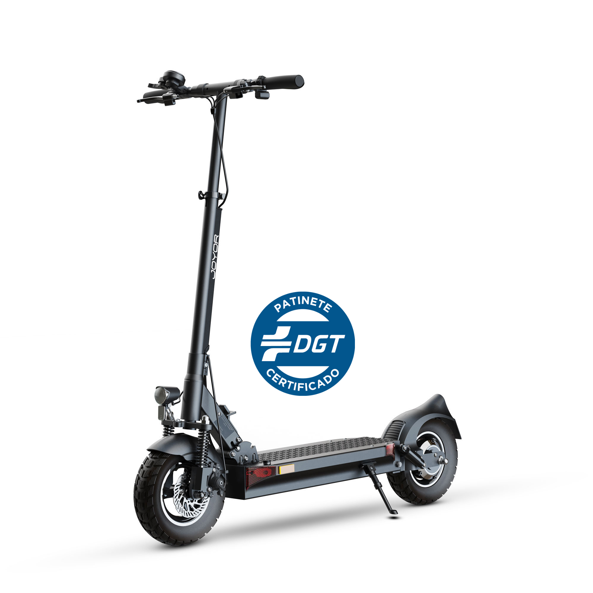 Joyor Y10 DGT – Trottinette électrique • 800 W (crête annoncée) · 100 km d’autonomie annoncée