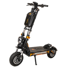 Load image into Gallery viewer, KuKirin G4 Max, 2*1600W Brushless Motor, 12 Inch Tires, 60V 35.2Ah Removable Battery, 95km Max Range, 86km/h Max Speed, Front and Rear Piston Oil Brake, IP54 Waterproof, 38 Degree Climb 8 Lights System - Black