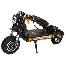 Load image into Gallery viewer, KuKirin G4 Max, 2*1600W Brushless Motor, 12 Inch Tires, 60V 35.2Ah Removable Battery, 95km Max Range, 86km/h Max Speed, Front and Rear Piston Oil Brake, IP54 Waterproof, 38 Degree Climb 8 Lights System - Black