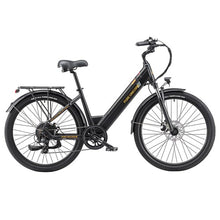 Laden Sie das Bild in den Galerie-Viewer, PURE UNICORN U2 Electric Bike, 750W Motor, 48V 12.8Ah Battery, 27.5 inch Tires, 45km/h Max Speed, 60km Range, Mechanical Disc Brakes, Front Suspension, Shimano 7-speed - Black