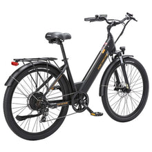 Laden Sie das Bild in den Galerie-Viewer, PURE UNICORN U2 Electric Bike, 750W Motor, 48V 12.8Ah Battery, 27.5 inch Tires, 45km/h Max Speed, 60km Range, Mechanical Disc Brakes, Front Suspension, Shimano 7-speed - Black