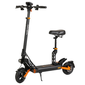Neues Modell 2024 – G2 pro! KuKirin G2 Pro Adventurers Dream faltbarer Elektroroller 9,0 x 3,0 Zoll Luftreifen 600 W bürstenloser Motor 48 V 15 Ah Batterie Maximale Geschwindigkeit 45 km/h Maximale Reichweite 55 km LED-LCD-Display mit Sitz – Schwarz 