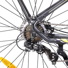 Charger l&#39;image dans la galerie, Eleglide C1 ST Vélo de randonnée 27,5 pouces avec moteur à entraînement central Ananda 250 W, batterie 14,5 Ah, autonomie maximale de 150 km, suspension hydraulique et freins à disque hydrauliques Shimano 7 vitesses - Noir - Kukirin Officiel