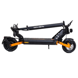 Neues Modell 2024 – G2 pro! KuKirin G2 Pro Adventurers Dream faltbarer Elektroroller 9,0 x 3,0 Zoll Luftreifen 600 W bürstenloser Motor 48 V 15 Ah Batterie Maximale Geschwindigkeit 45 km/h Maximale Reichweite 55 km LED-LCD-Display mit Sitz – Schwarz 