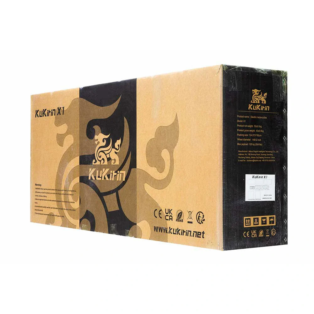 KuKirin X1 moto électrique tout-terrain 1000W 48V 20,8Ah