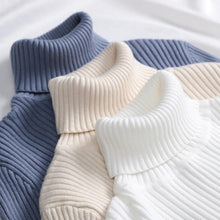 Charger l&#39;image dans la galerie, Femme - Pull à col roulé pour femme, pulls doux, automne et hiver 2024