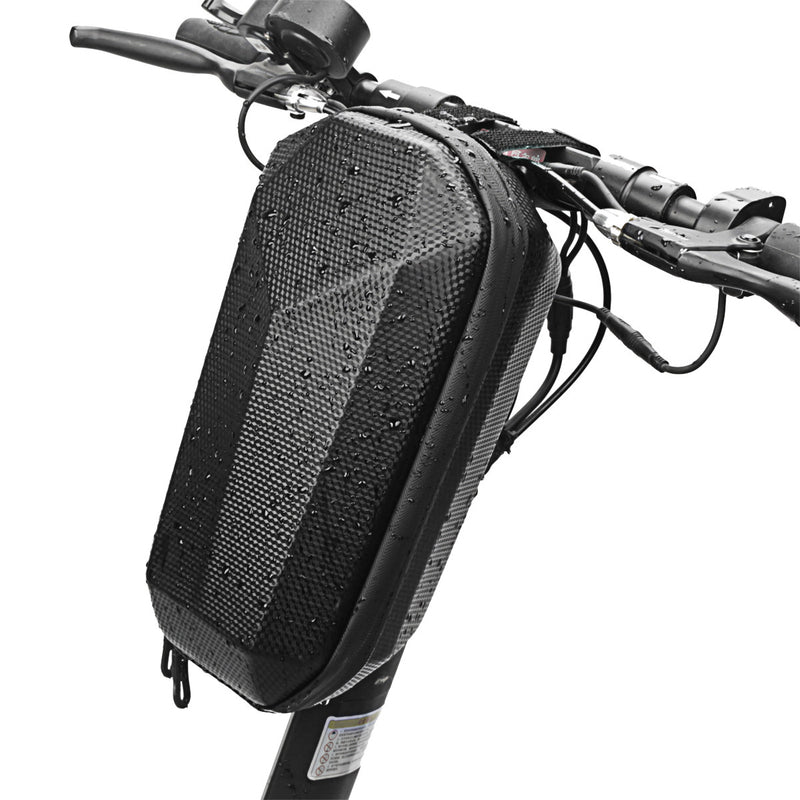 Sac De Guidon Scooter Étanche 4L – EVA Rigide, Réfléchissant, Installation Rapide – Pour Scooter Électrique/Vélo