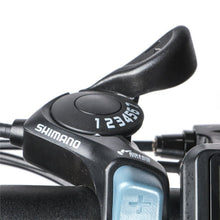 Laden Sie das Bild in den Galerie-Viewer, SAMEBIKE 20LVXD30 de 20 pouces, batterie 10 Ah, Shimano 7 vitesses, moteur 350 W, vitesse maximale 35 km/h, éclairage avant LED en alliage d&#39;aluminium, hauteurs réglables - Blanc ou noir - Kukirin Officiel