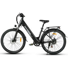 Laden Sie das Bild in den Galerie-Viewer, SAMEBIKE RS-A01 PRO Elektro-Rennrad 27,5 Zoll perfecBattery 36V15Ah 500W Heckmotor 7S Shifter Doppelscheibenbremse 2.1 opathie 