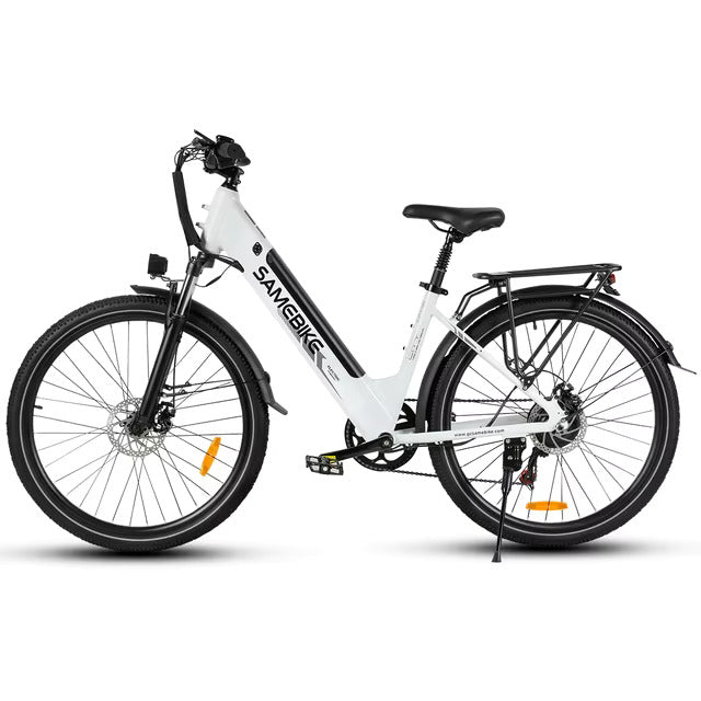 SAMEBIKE RS-A01 PRO Elektro-Rennrad 27,5 Zoll perfecBattery 36V15Ah 500W Heckmotor 7S Shifter Doppelscheibenbremse 2.1 opathie 