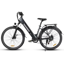 Laden Sie das Bild in den Galerie-Viewer, SAMEBIKE RS-A01 PRO Elektro-Rennrad 27,5 Zoll perfecBattery 36V15Ah 500W Heckmotor 7S Shifter Doppelscheibenbremse 2.1 opathie 
