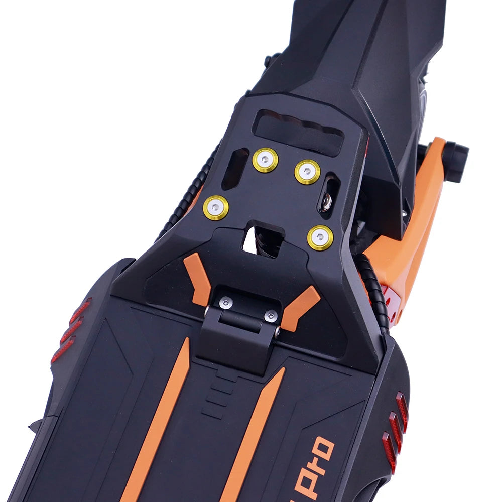 KuKirin G3 Pro Offroad-Elektroroller, 10-Zoll-Reifen mit 1200 W*2 Motoren, 52 V 23,2 Ah austauschbarer Akku, Höchstreichweite 80 km, Höchstgeschwindigkeit 65 km/h