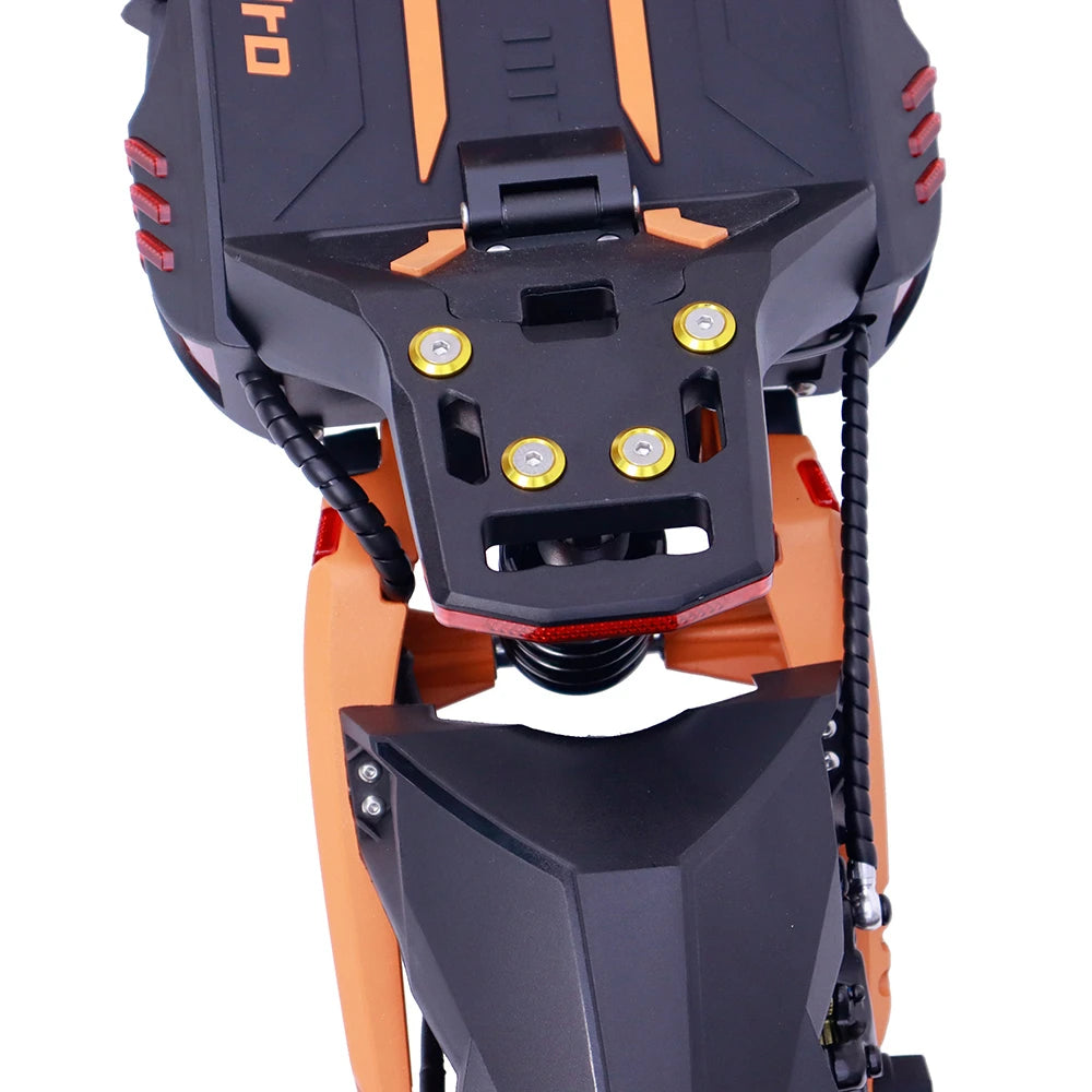 KuKirin G3 Pro Offroad-Elektroroller, 10-Zoll-Reifen mit 1200 W*2 Motoren, 52 V 23,2 Ah austauschbarer Akku, Höchstreichweite 80 km, Höchstgeschwindigkeit 65 km/h