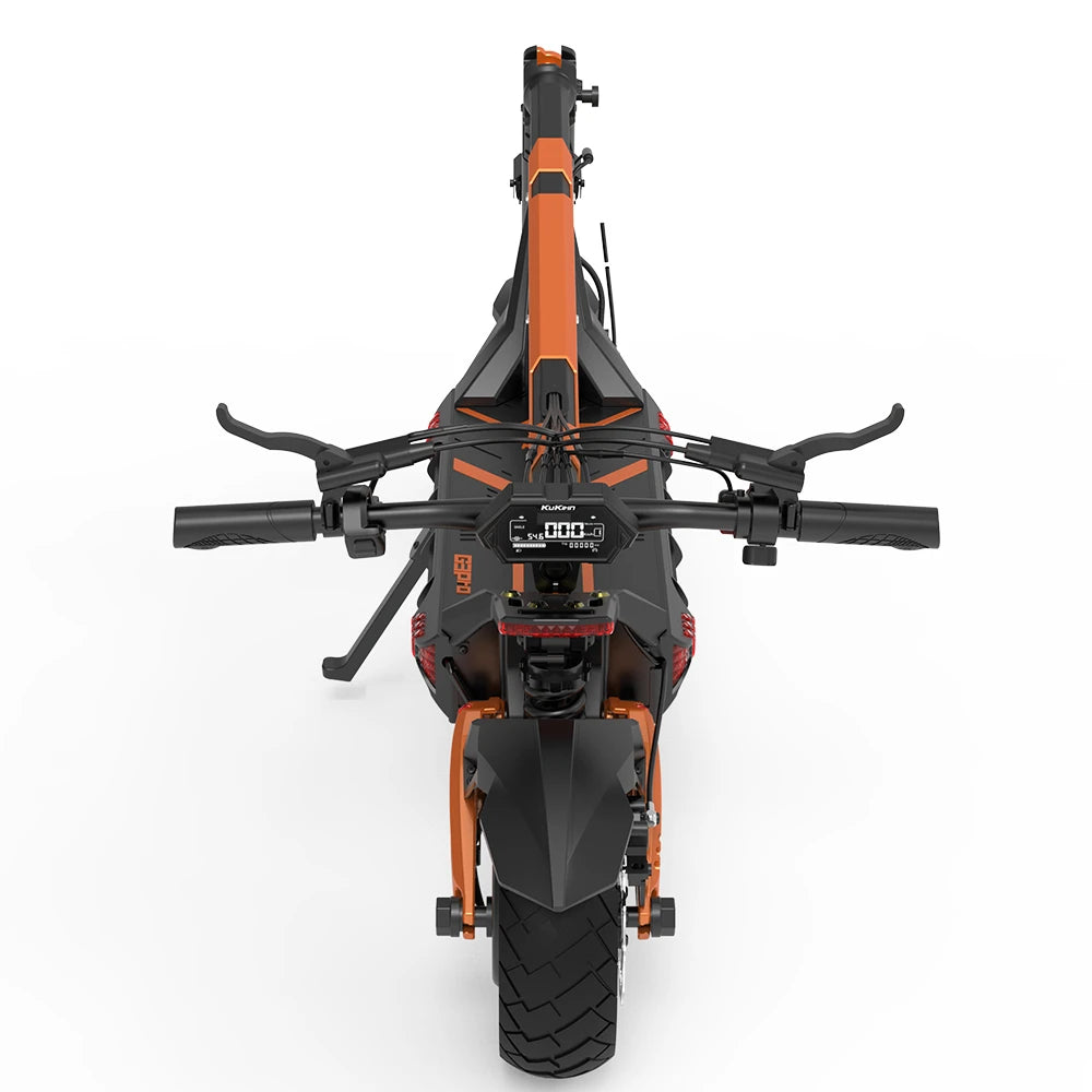 KuKirin G3 Pro Offroad-Elektroroller, 10-Zoll-Reifen mit 1200 W*2 Motoren, 52 V 23,2 Ah austauschbarer Akku, Höchstreichweite 80 km, Höchstgeschwindigkeit 65 km/h