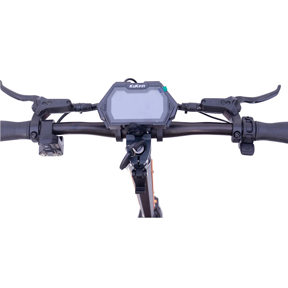 KuKirin G3 Pro Offroad-Elektroroller, 10-Zoll-Reifen mit 1200 W*2 Motoren, 52 V 23,2 Ah austauschbarer Akku, Höchstreichweite 80 km, Höchstgeschwindigkeit 65 km/h