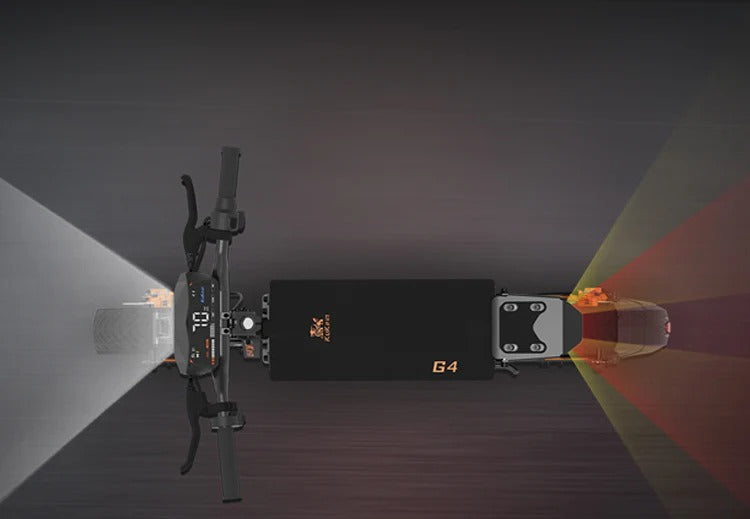 Trottinette électrique KuKirin G4 – 2000W, 70 km/h, 75 km d’autonomie