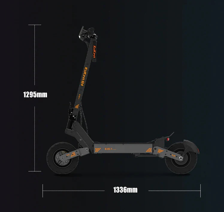 Kugoo KuKirin G4 mit 2000-W-Motor, 60-V-20-Ah-Akku, maximale Reichweite 75 km, Höchstgeschwindigkeit 70 km/h, 11-Zoll-Schlauchlosreifen, Blinker