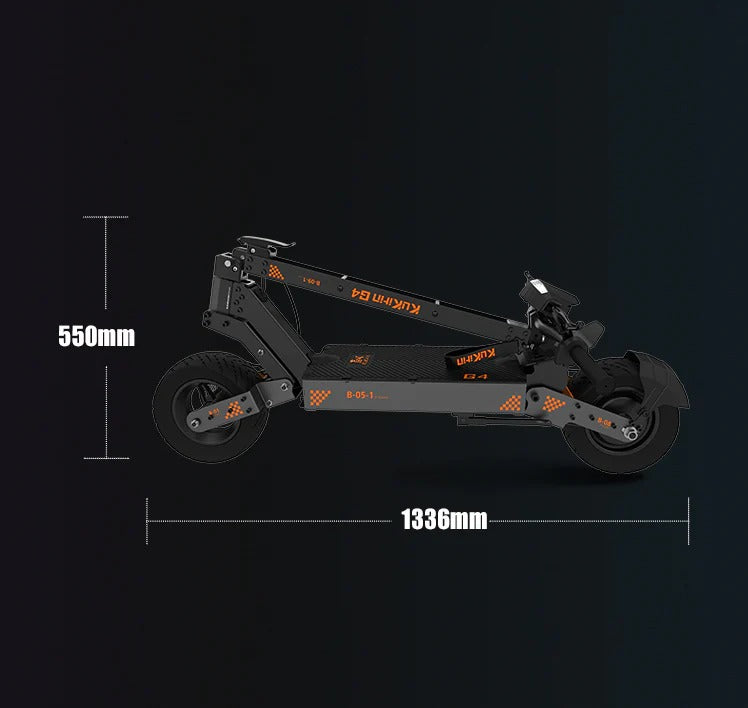 Trottinette électrique KuKirin G4 – 2000W, 70 km/h, 75 km d’autonomie