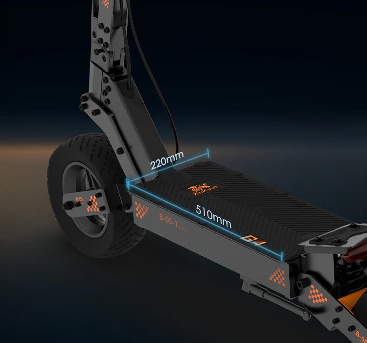 Trottinette électrique KuKirin G4 – 2000W, 70 km/h, 75 km d’autonomie