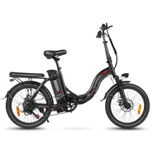 Charger l&#39;image dans la galerie, Vélo électrique pliable SAMEBIKE CY20, roue à rayons 20 x 2,35 pouces, moteur 350 W, batterie 36 V 12 Ah, vitesse maximale 32 km/h, autonomie maximale 80 km, double suspension, freins à disque mécaniques, Shimano 7 vitesses, écran LCD - Kukirin Officiel