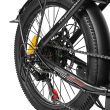 Charger l&#39;image dans la galerie, Vélo électrique pliable SAMEBIKE CY20, roue à rayons 20 x 2,35 pouces, moteur 350 W, batterie 36 V 12 Ah, vitesse maximale 32 km/h, autonomie maximale 80 km, double suspension, freins à disque mécaniques, Shimano 7 vitesses, écran LCD - Kukirin Officiel