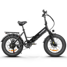 Charger l&#39;image dans la galerie, Vélo électrique pliable SAMEBIKE LOTDM200 - II, moteur 750 W, batterie amovible 48 V 13 Ah, gros pneu 20 x 4,0 pouces, vitesse maximale 40 km/h, autonomie 80 km, système de suspension double, freins à disque mécaniques - Kukirin Officiel
