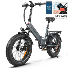 Charger l&#39;image dans la galerie, Vélo électrique pliable SAMEBIKE LOTDM200 - II, moteur 750 W, batterie amovible 48 V 13 Ah, gros pneu 20 x 4,0 pouces, vitesse maximale 40 km/h, autonomie 80 km, système de suspension double, freins à disque mécaniques - Kukirin Officiel